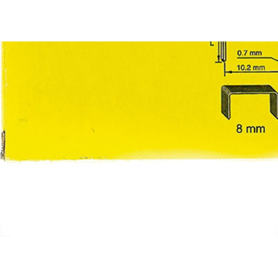 Grampo P/Grampeador Eda 08Mm C/1000 Grampo P/Grampeador Eda 08Mm C/1000