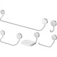 Acessorio P/Banheiro 5Pc Deca Net Cromado Acessorio P/Banheiro 5Pc Deca Net Cromado