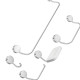 Acessorio P/Banheiro 5Pc Deca Net Cromado Acessorio P/Banheiro 5Pc Deca Net Cromado
