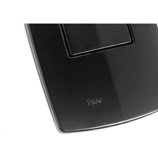 Conjunto Rad Modular Preto 1804002 1 Interruptor Simp