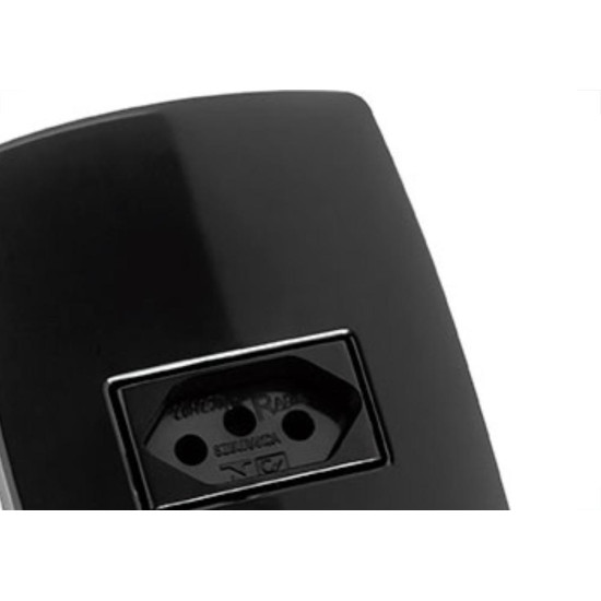 Conjunto Rad Modular Preto 1804113 1Tomada 10A
