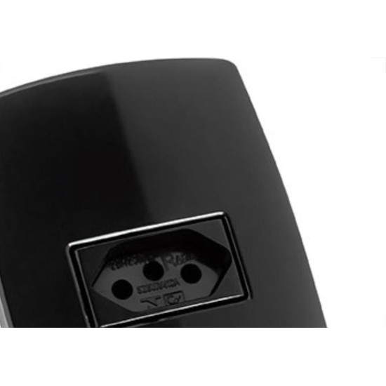 Conjunto Rad Modular Preto 1804176 1Tomada 20A