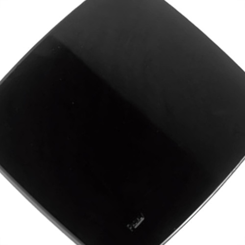 Espelho Placa Radial Modular Preto 4X4 Cego 1704012