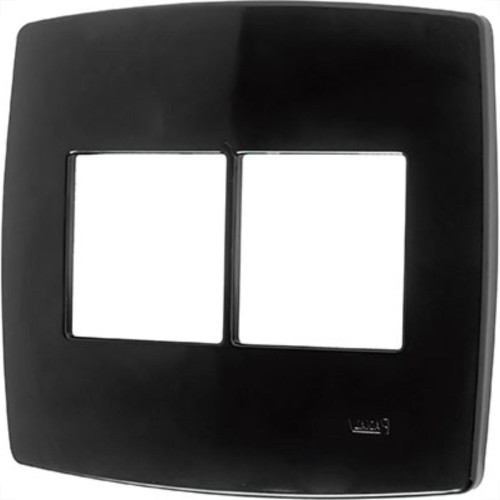 Espelho Placa Radial Modular Preto 4X4 4Mod 1704007