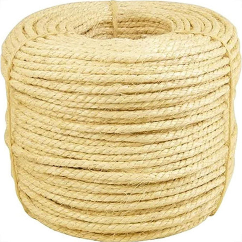 Corda Sisal Torc. 06Mm - 1/4 C/220Mt Corda Sisal Torc. 06Mm - 1/4 C/220Mt
