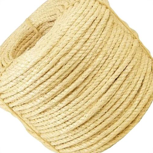 Corda Sisal Torc. 06Mm - 1/4 C/220Mt Corda Sisal Torc. 06Mm - 1/4 C/220Mt