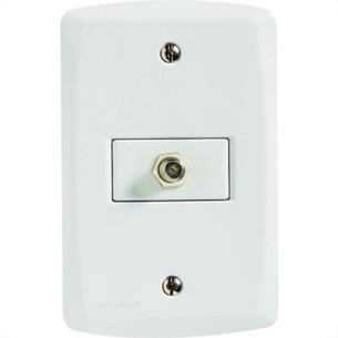 Conjunto Tramontina Lux Conector P/Ant.Tv 145/17