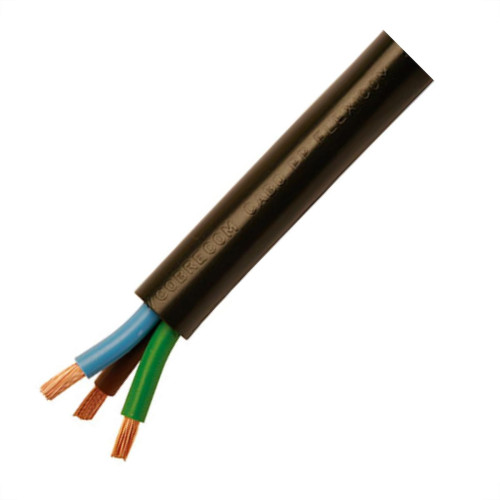 Cabo Pp Flexivel Cobrecom 3X1.5 Por Metro (1 Metro) Cabo Pp Flexivel Cobrecom 3X1.5 Por Metro (1 Metro)