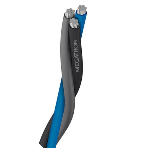 Fio Cabo De Alum Triplex Megatron 25Mm