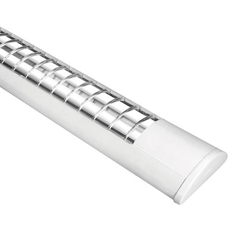Luminaria Led Sob Aleta Cromado 41W 6500K Taschibr