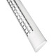 Luminaria Led Sob Aleta Cromado 41W 6500K Taschibr