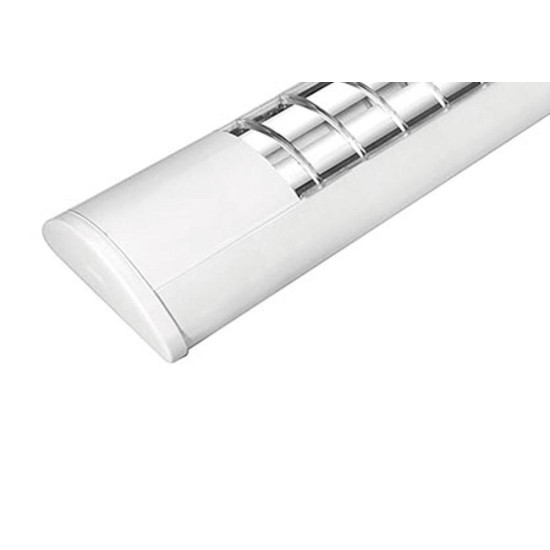 Luminaria Led Sob Aleta Cromado 41W 6500K Taschibr