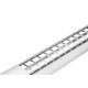 Luminaria Led Sob Aleta Cromado 41W 6500K Taschibr