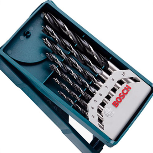 Kit Broca Bosch A.Carb 07Pc 3,0A10,0Mm Kit Broca Bosch A.Carb 07Pc 3,0A10,0Mm
