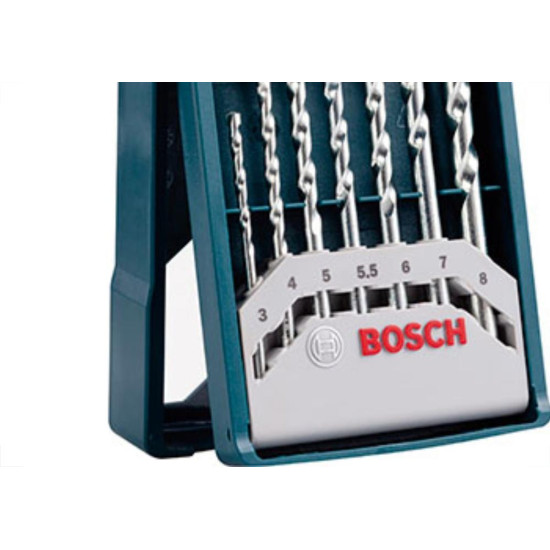 Kit Broca Bosch Widea 07Pc 3,0A8,0Mm