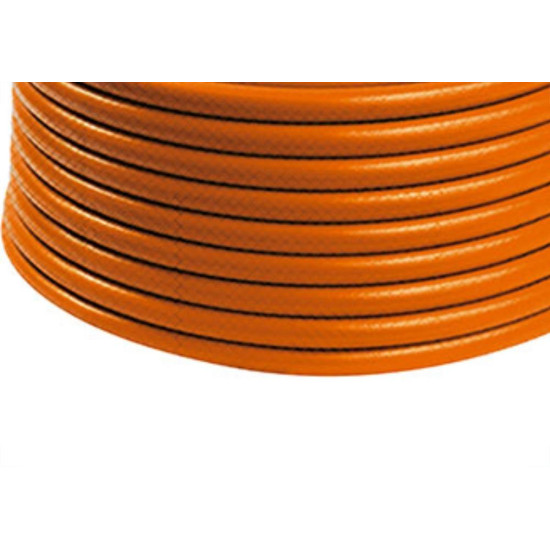 Mangueira Famastil Malha trançada 1/2 X 2 300M Laranja