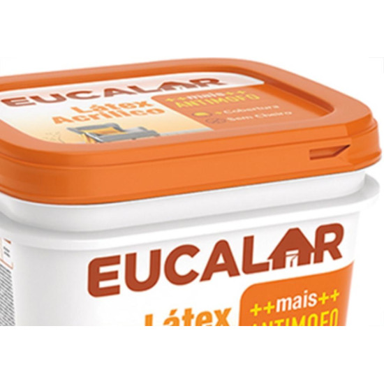 Latex Eucalar Acri Fosco Galao 3,6 Litros Azul Ceu Latex Eucalar Acri Fosco Galao 3,6 Litros Azul Ceu