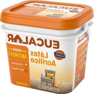 Latex Eucalar Acri Fosco Galao 3,6 Litros Lr Citrico