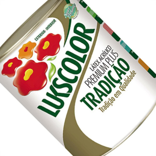 Latex Lukscolor Acri Fosco 1/4 Branco Latex Lukscolor Acri Fosco 1/4 Branco