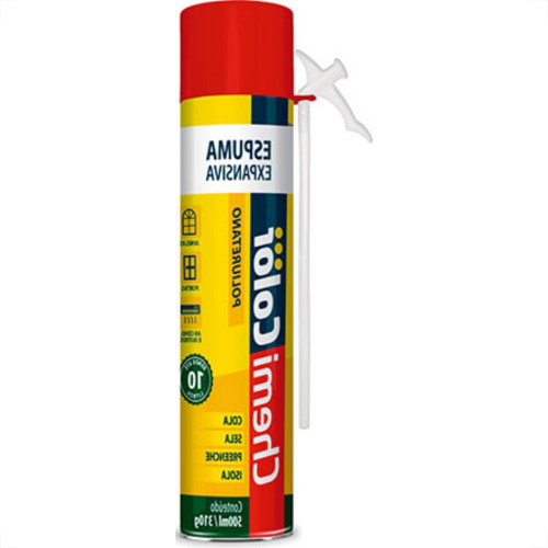 Espuma De Poliuret.Chemicolor 500Ml/310G - Kit C/12 Unidades Espuma De Poliuret.Chemicolor 500Ml/310G - Kit C/12 Unidades