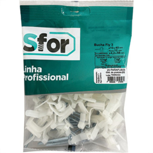 Bucha Sfor Gesso Fly 3 13/23 C/Par C/25 Bucha Sfor Gesso Fly 3 13/23 C/Par C/25