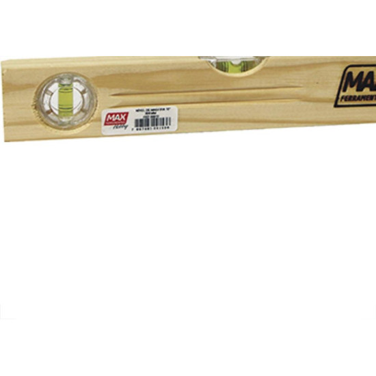 Nivel Madeira Max 30Cm/12'' - Kit C/6 Unidades Nivel Madeira Max 30Cm/12'' - Kit C/6 Unidades