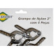 Grampo Nylon 2'' C/4 Brasfort 7352 Grampo Nylon 2'' C/4 Brasfort 7352