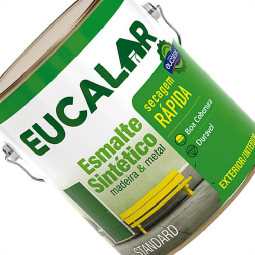 Tinta Esmalte. Galao 3,6 Litros Sintetico Eucalar Tabaco Tinta Esmalte. Galao 3,6 Litros Sintetico Eucalar Tabaco