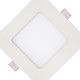 Luminaria Led Embutir Quadrada Slim 12W 6000K Kian Luminaria Led Embutir Quadrada Slim 12W 6000K Kian