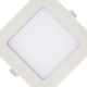 Luminaria Led Embutir Quadrada 03W 6000K Slim Kian Luminaria Led Embutir Quadrada 03W 6000K Slim Kian