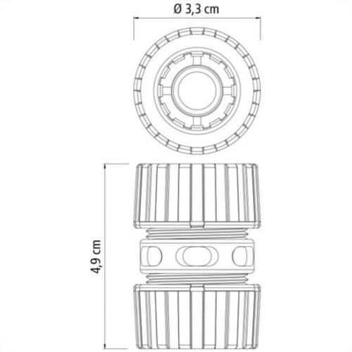 Emenda P/Mangueira Pvc Tram 1/2 78510 - Kit C/12 Unidades Emenda P/Mangueira Pvc Tram 1/2 78510 - Kit C/12 Unidades