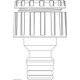 Adaptador Femea Eng.Rap.Tram 78502 - Kit C/12 Unidades