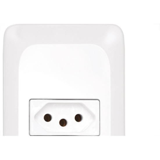 Kit C/2 - Conjunto Pial Pop 1Tomada 10A Lgx030 Branco