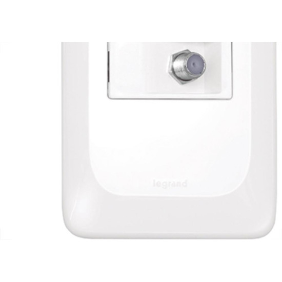 Conjunto Pial Pop Conector P/Ant.Tv Lgx060 Branco