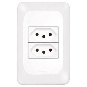 Conjunto Pial Pop 2Tom 10A Lgx303 Branco