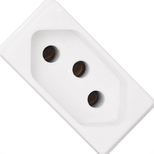 Kit C/3 - Modulo Pial Pop 1Tomada 20A Lg03020 Branco