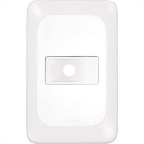 Espelho Placa Pial Pop C/Suporte 4X2 1Furo Lgp20F