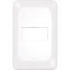 Espelho Placa Pial Pop C/Suporte 4X2 1Int Lgp21 Branco Espelho Placa Pial Pop C/Suporte 4X2 1Int Lgp21 Branco