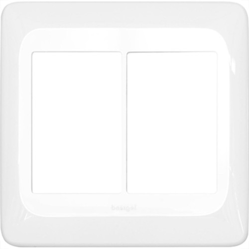 Espelho Placa Pial Pop C/Suporte 4X4 6Int Lgp46 Branco