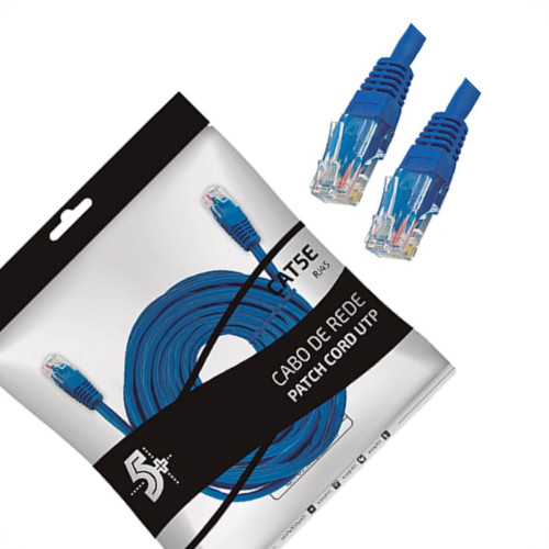 Fio Cabo Rede Patch Cord Rj45 Injet 03Mt Fio Cabo Rede Patch Cord Rj45 Injet 03Mt