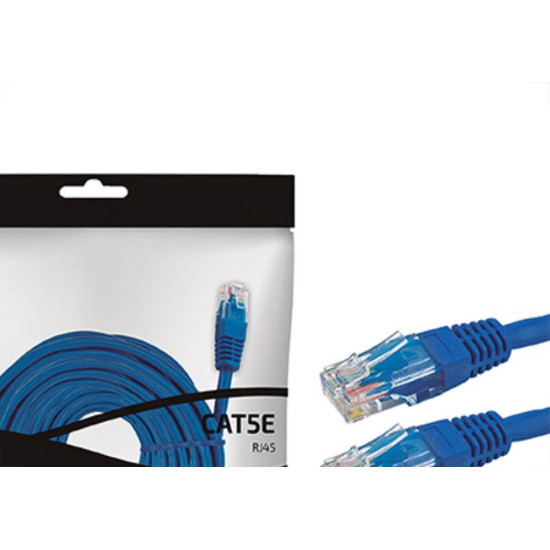 Fio Cabo Rede Patch Cord Rj45 Injet 10Mt Fio Cabo Rede Patch Cord Rj45 Injet 10Mt