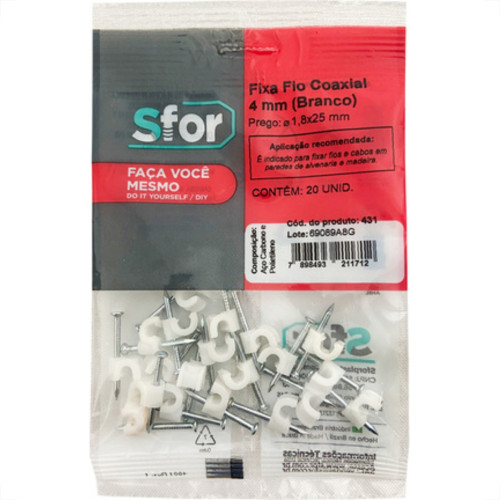 Miguelao Aco Cabo 04 Coaxial C/20 Sfor - Kit C/10 Pacotes Miguelao Aco Cabo 04 Coaxial C/20 Sfor - Kit C/10 Pacotes