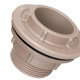 Adaptador C/Flange Pvc Plastilit 2 Marrom - Kit C/2 Unidades Adaptador C/Flange Pvc Plastilit 2 Marrom - Kit C/2 Unidades