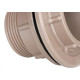Adaptador C/Flange Pvc Plastilit 2 Marrom - Kit C/2 Unidades Adaptador C/Flange Pvc Plastilit 2 Marrom - Kit C/2 Unidades