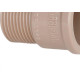 Adaptador Curto Plastilit 2 Marrom - Kit C/10 Unidades