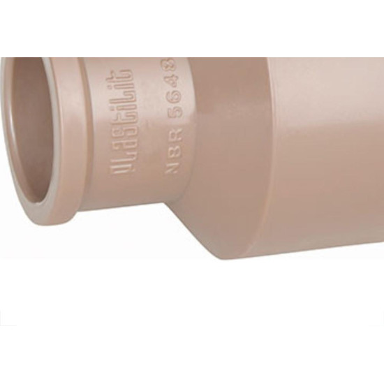 Bucha De Reducao Ll Longa Plastilit 40 X 25 - Kit C/10 Unidades