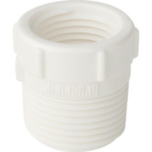 Bucha De Reducao Rr Plastilit 1 X 3/4 Branco - Kit C/25 Unidades