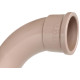 Curva Plastilit PVC Liso Liso 1X90 Marrom - Kit C/10 Unidades Curva Plastilit PVC Liso Liso 1X90 Marrom - Kit C/10 Unidades