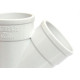 Juncao Esgoto Plastilit 40 X 40 Branco - Kit C/25 Unidades