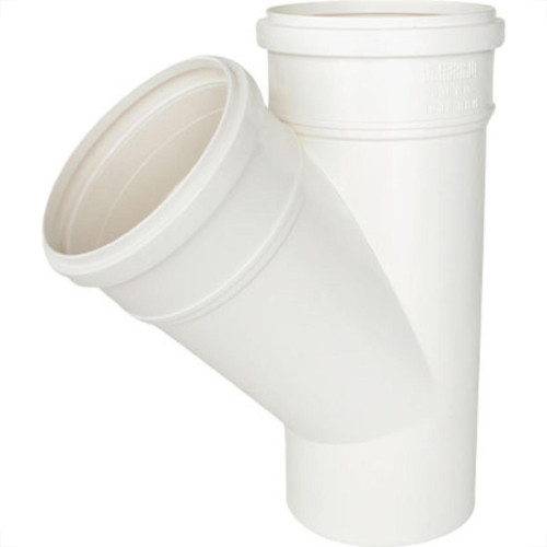 Juncao Esgoto Plastilit 75 X 75 Branco - Kit C/10 Unidades